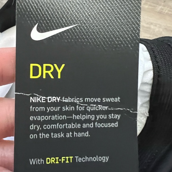 2/40 NWT Nike Dri-FIT Icon Men’s Basketball Shorts White & Black Size Large - Picture 6 of 6